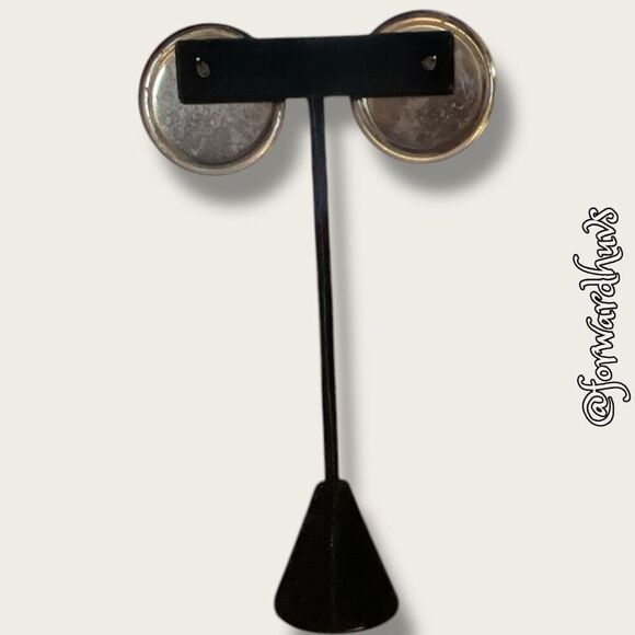 Bundle Sale 3 for $15 | Colorful Round Metal Earrings - Picture 5 of 9